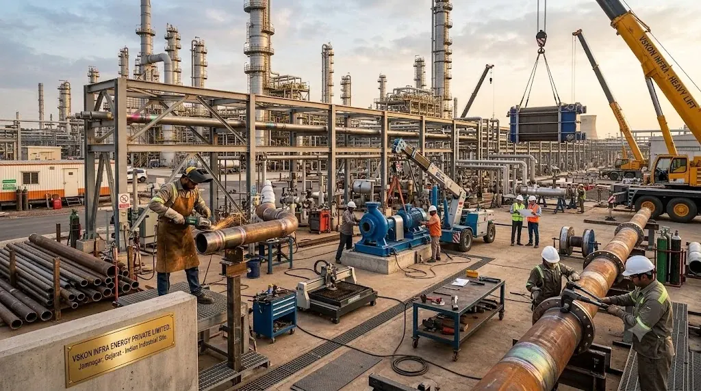 VSKON Jamnagar Gujarat Site Operations